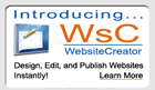 Try our Website Creator - Design, Host and update your web site.  Try it today.